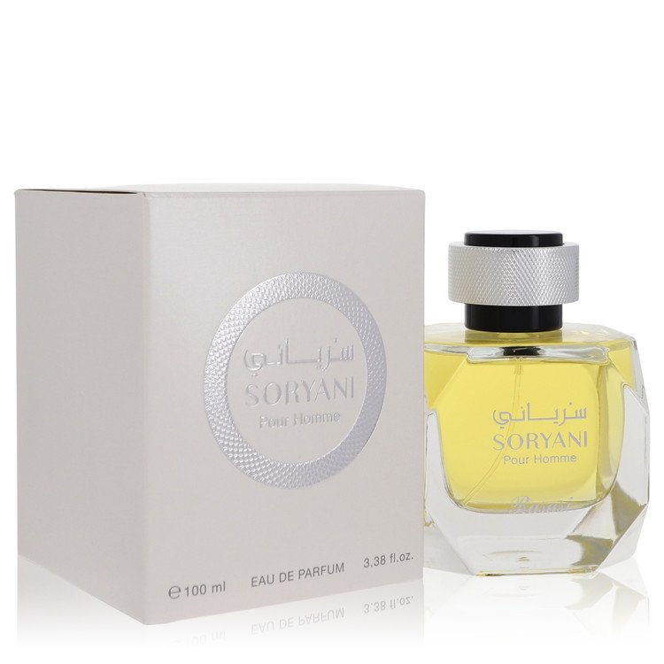 Rasasi Soryani Cologne by Rasasi Eau De Parfum Spray 3.38 oz for Men - Authentic Fragrance - Discount Men Perfume or Cologne Fragrance
